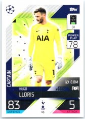 Fotbalová kartička 2022-23 Topps Match Attax UCL 65 Hugo Lloris - Tottenham Hotspur