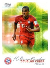 fotbalová kartička 2025-26 Topps Team set FC Bayern Munchen Pitch Pursuits PP-8 Douglas Costa