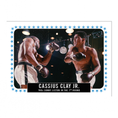 Sběratelská Kartička 2021 Topps MUHAMMAD ALI - The People's Champ 8 Cassius Clay Jr.