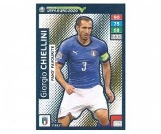 Fotbalová kartička Panini Adrenalyn XL Road to EURO 2020 -  Fans Favourite - Giorgio Chiellini- 257