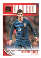 2018-19 Panini Donruss Soccer Dominator D-15 Christian Pulisic - United States