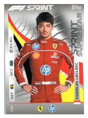 2025 Topps Turbo Attax F1 Scuderia Ferrari HP Sprint Superstars  150 Charles Leclerc