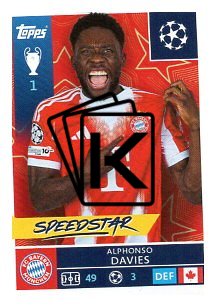 2025-26 Topps Champions League FC Bayern München 200 Alphonso Davies