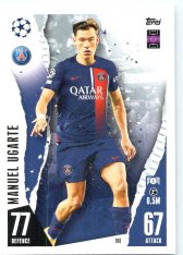 Fotbalová kartička 2023-24 Topps Match Attax UEFA Club Competitions 180 Manuel Ugarte Paris Saint-Germain