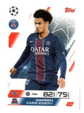fotbalová kartička 2025-26 Topps Match Attax UCC 235 Warren Zaïre-Emery (Paris Saint-Germain)