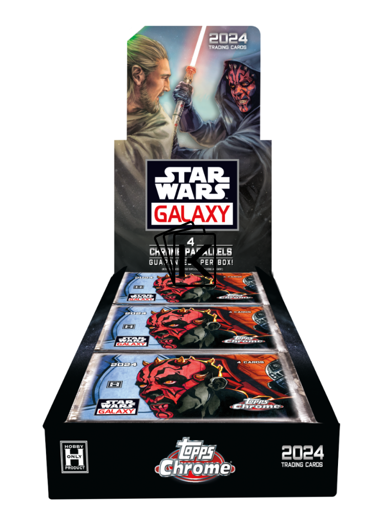 2024 Topps Chrome Star Wars Galaxy Hobby Box Kartičkárna