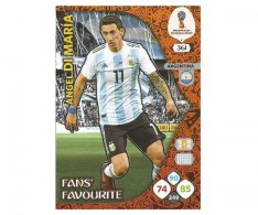 Fotbalová kartička Panini Adrenalynl XL World Cup Russia 2018 Fans Favourite 361 Angel Di Maria