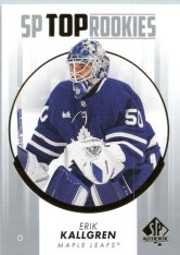 2022-23 Upper Deck SP Authentic SP Top Rookies TR-41 Erik Kallgren - Toronto Maple Leafs