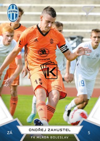 fotbalová kartička 2021-22 SportZoo Fortuna Liga Serie 2 - 286 Ondřej Zahustel FK Mladá Boleslav