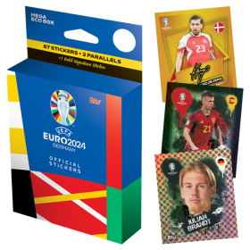 Topps EURO 2024 série samolepek je tu!