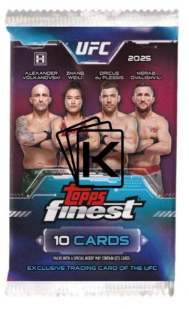 2025 Topps Finest UFC Hobby Box
