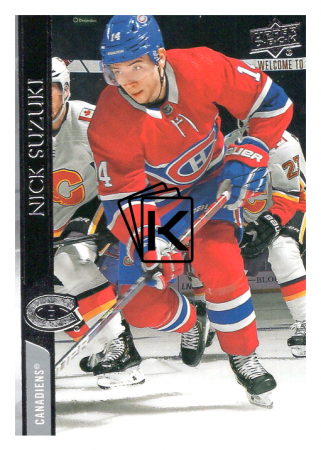 2020-21 UD Series One 99 Nick Suzuki - Montreal Canadiens