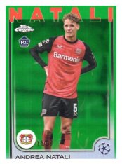 fotbalová kartička 2024-25 Topps Chrome Refractor 128 - Andrea Natali limit 14/99