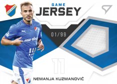 fotbalová kartička 2021-22 SportZoo Fortuna Game Jersey GJ-NK Nemanja Kuzmanović FC Baník Ostrava