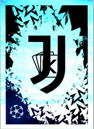 2024-25 Topps Champions League 247 Club Badge (Juventus)