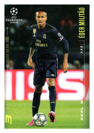 2020 Topps LM Youth On The Rise Eder Militao Real Madrid CF