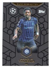 fotbalová kartička 2025-26 Topps Match Attax UCC Black Edge Edition BE9 Marcus Thuram (FC Internazionale Milano)