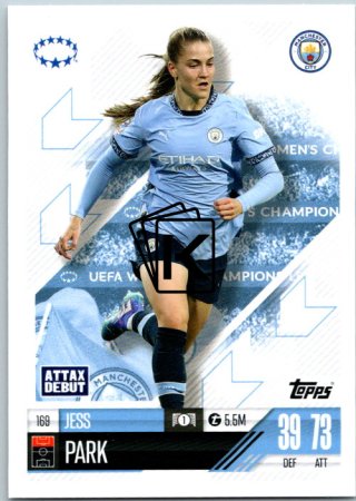 Fotbalová kartička 2024-25 Topps Match Attax EXTRA UEFA Club Competitions UWCL Cards 169.  Jess Park (Manchester City)