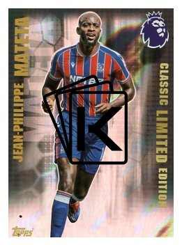 fotbalová kartička 2025-26 Topps  Premier League - Classic Limited Edition LE7 Jean-Philippe Mateta (Crystal Palace)