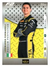2025 Topps Turbo Attax F1 Invicta Racing F2 Podium Perfections HP 214 Leonardo Fornaroli