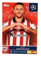 2025-26 Topps Champions League AC Bilbao 108 Alex Berenguer