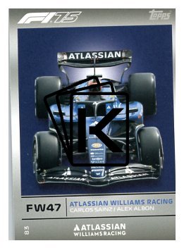 2025 Topps Turbo Attax F1 Williams Racing  83	Team Car