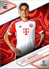 Fotbalová kartička 2023-24 Topps Superstars UEFA Club Competitions 54 Jamal Musiala (FC Bayern München)