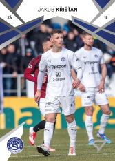 Fotbalová kartička 2024-25 SportZoo Chance Liga Serie 2 1.FC Slovácko 256 JAKUB KŘIŠŤAN