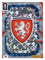 fotbalová kartička World Cup 2026 Adrenalyn XL  FTS26.  Team Crest (Czechia)