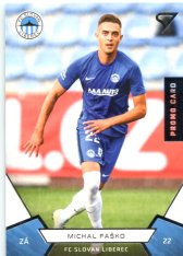 fotbalová kartička 2021-22 SportZoo Fortuna Liga Promo Michal Faško FC Slovan Liberec