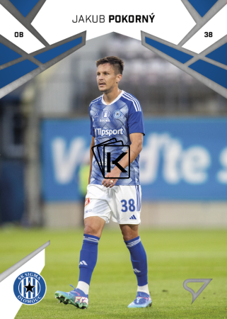 Fotbalová kartička 2024-25 SportZoo Chance Liga Serie 1 SK Sigma Olomouc Jakub Pokorný 111