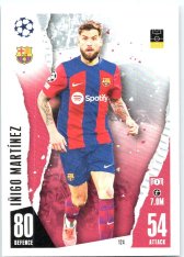 Fotbalová kartička 2023-24 Topps Match Attax UEFA Club Competitions 124 Iñigo Martínez FC Barcelona