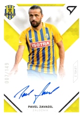 podpisová fotbalová kartička SportZoo 2020-21 Fortuna Liga Signed Stars Level 2 SS2-18 Pavel Zavadil Slezský FC Opava /149