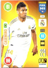 fotbalová karta Panini Adrenalyn XL FIFA 365 2021 Team Mate 149 Casemiro Real Madrid CF