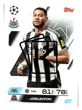 fotbalová kartička 2025-26 Topps Match Attax UCC 79 Joelinton (Newcastle United)