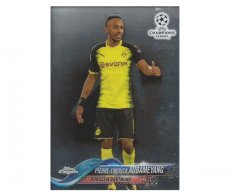 Fotbalová kartička Topps Chrome 2017-18 Champions League 98 Pierre-Emerick Aubameyang – Borussia Dortmund