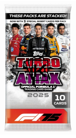 2025 Topps Turbo Attax Formule 1 Balíček