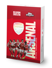 2025-26 Topps Chrome Arsenal  Hobby Box