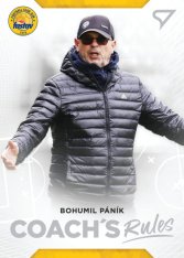fotbalová kartička SportZoo 2020-21 Fortuna Liga Serie 2 Coach ´s Rules CR06 Bohumil Páník FC Fastav Zlín