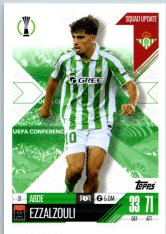 Fotbalová kartička 2024-25 Topps Match Attax EXTRA UEFA Club Competitions Squad Update 21.  Abde Ezzalzouli (Real Betis Balompié)