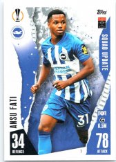 2023-24 Topps Match Attax EXTRA UEFA Club Competition Squad Update 7 Ansu Fati (Brighton and Hove Albion)