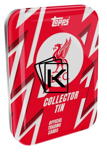 2025-26 Topps Liverpool FC Collector Tin :: Kartičkárna