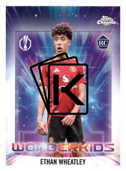 fotbalová kartička 2024-25 Topps Chrome Wonderkids 12 - Ethan Wheatley