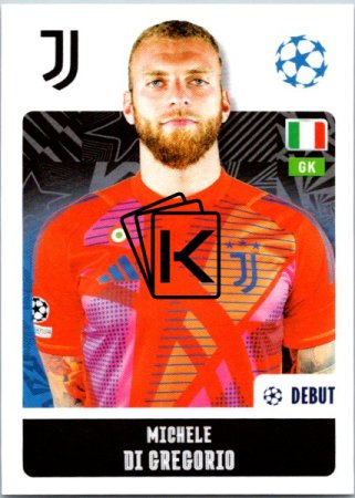 2024-25 Topps Champions League 249 Michele Di Gregorio (Juventus)