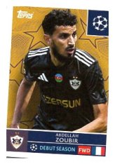 2025-26 Topps Champions League  Qarabağ FK 551 Abdellah Zoubir