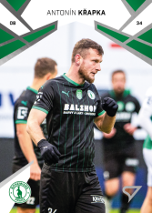 Fotbalová kartička 2024-25 SportZoo Chance Liga Serie 2 Bohemians Praha 1905 327 ANTONÍN KŘAPKA