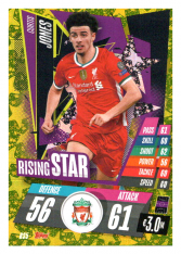 fotbalová kartička Topps Match Attax Champions League 2020-21 Rising Star RS5 Curtis Jones - Liverpool