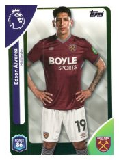 fotbalová kartička 2025-26 Topps  Premier League 279 Edson Álvarez (West Ham United)