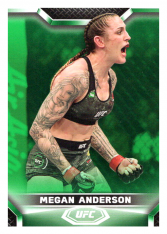 2020 Topps UFC Knockout 16 Megan Anderson - Featherweight /88