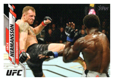 2020 Topps UFC 10 Jack Hermansson - Middleweight